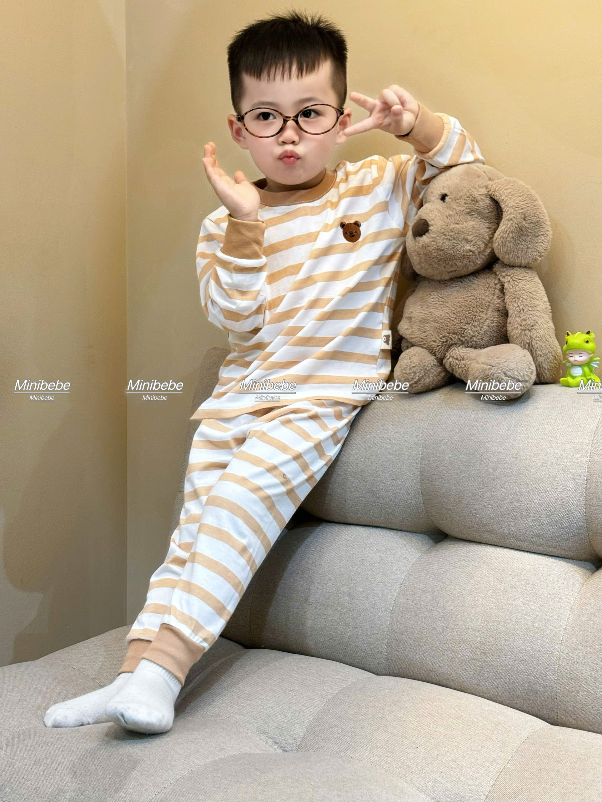 T49 SET 3 BỘ GẤU NÂU SỌC CARO FULL - A100.302_thumbnail_3