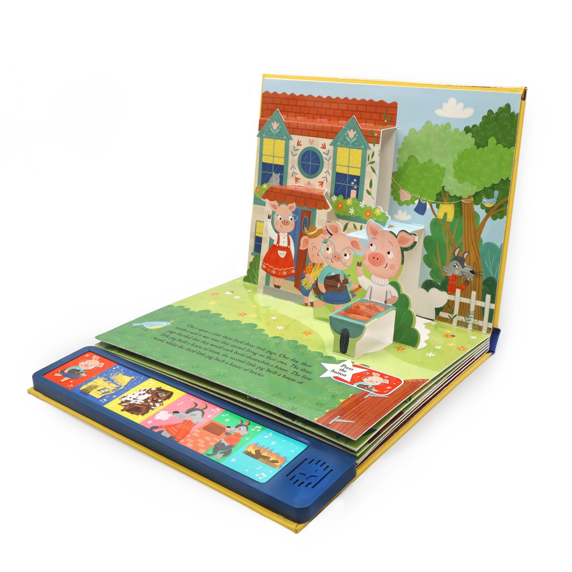 FAIRYTALES POP-UP SOUND BOOK: THREE LITTLE PIGS (North Parade)_thumbnail_7