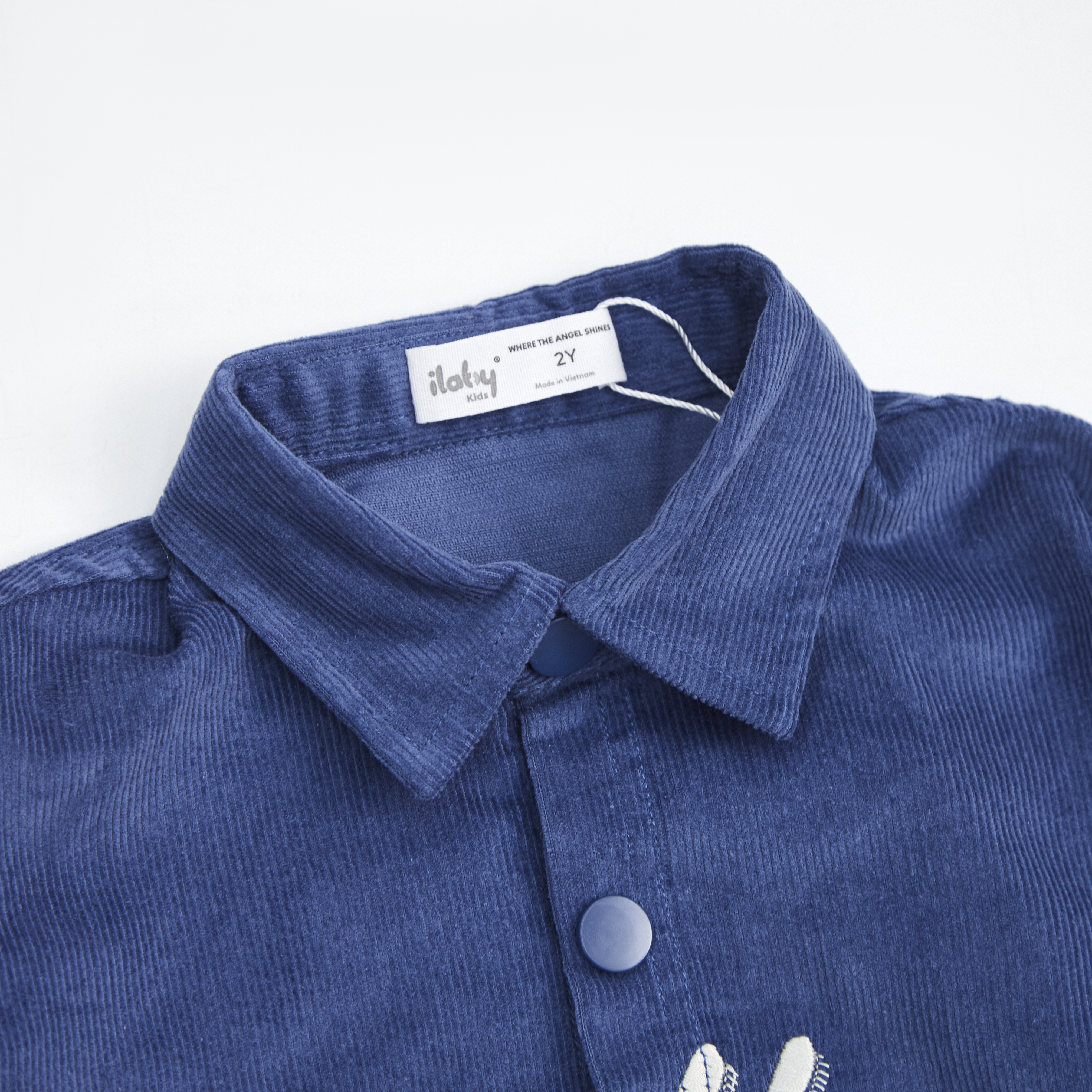 Áo sơ mi nhung thêu Together Ilaby_thumbnail_9