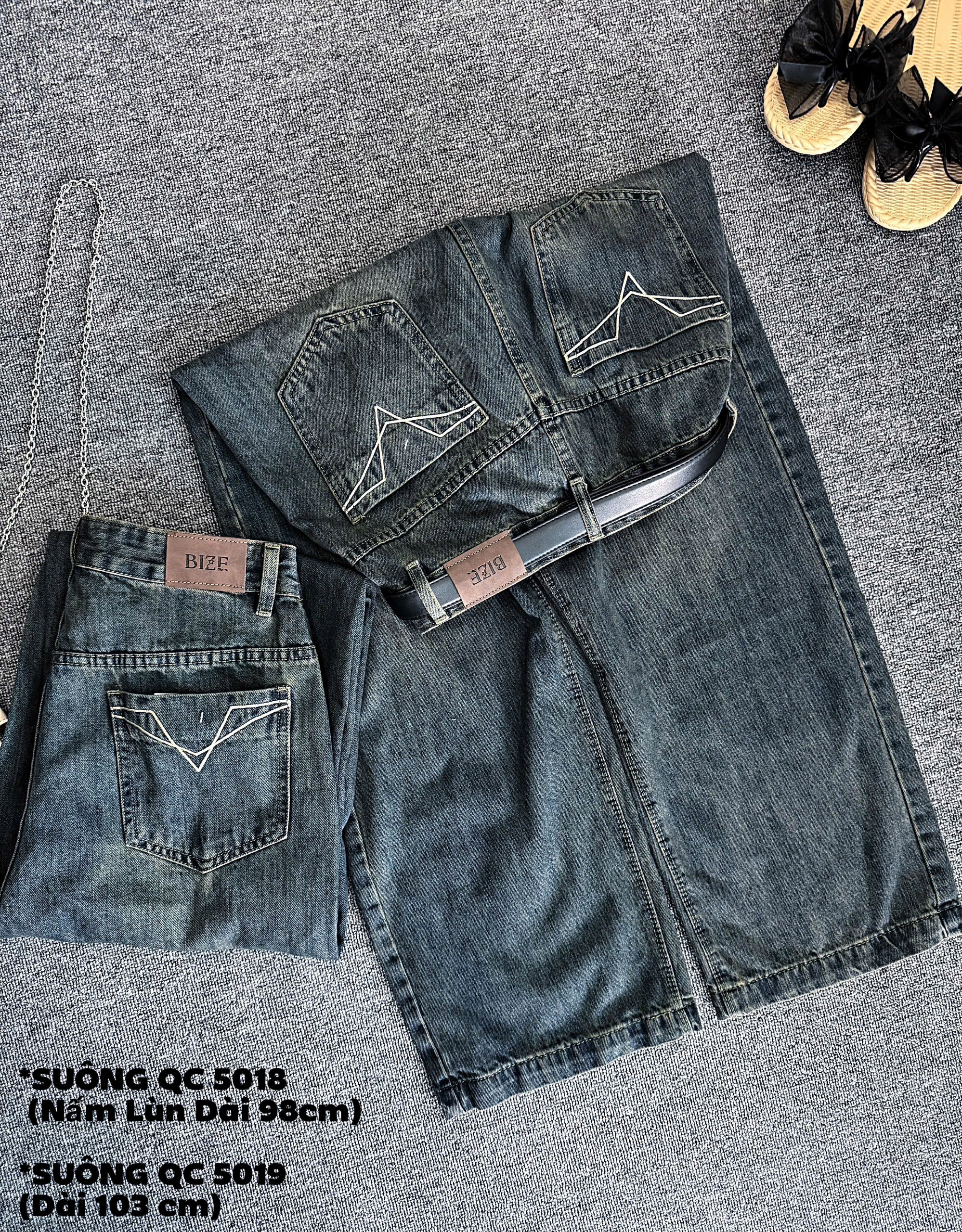 BIGSIZE NỮ - Quần jean ống suông thêu T-QJ5019_thumbnail_2