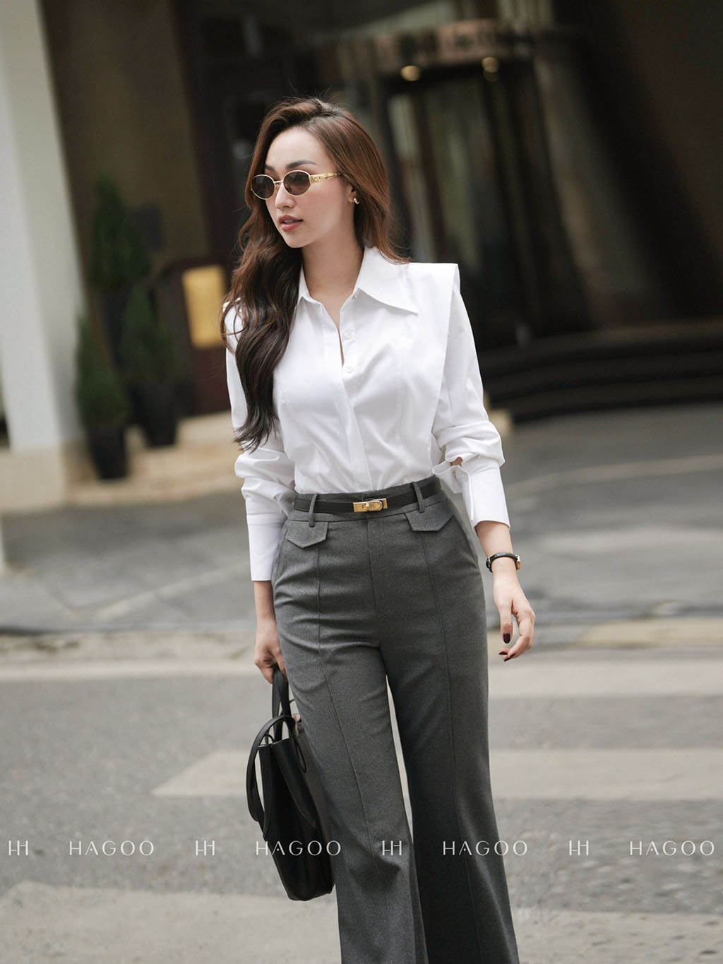 Quần loe hai nắp túi HAGOO_thumbnail_4