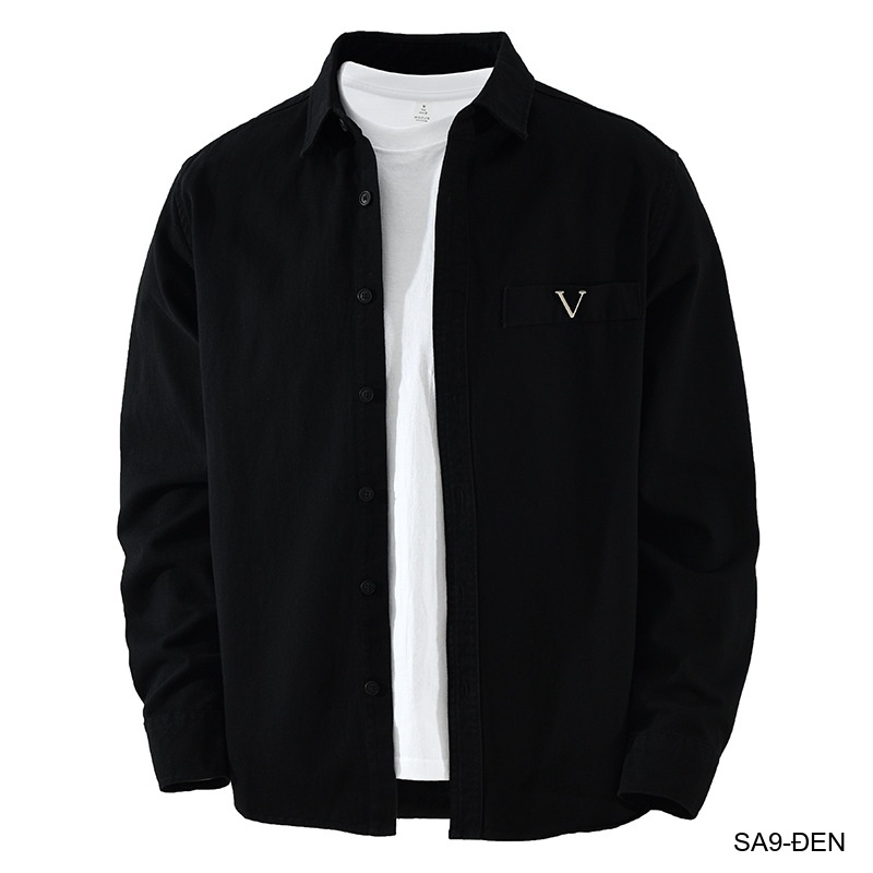 SA9 - Áo sơ mi nam dài tay phong cách Nhật Bản, chất cotton mềm mại, form rộng thoải mái_thumbnail_12