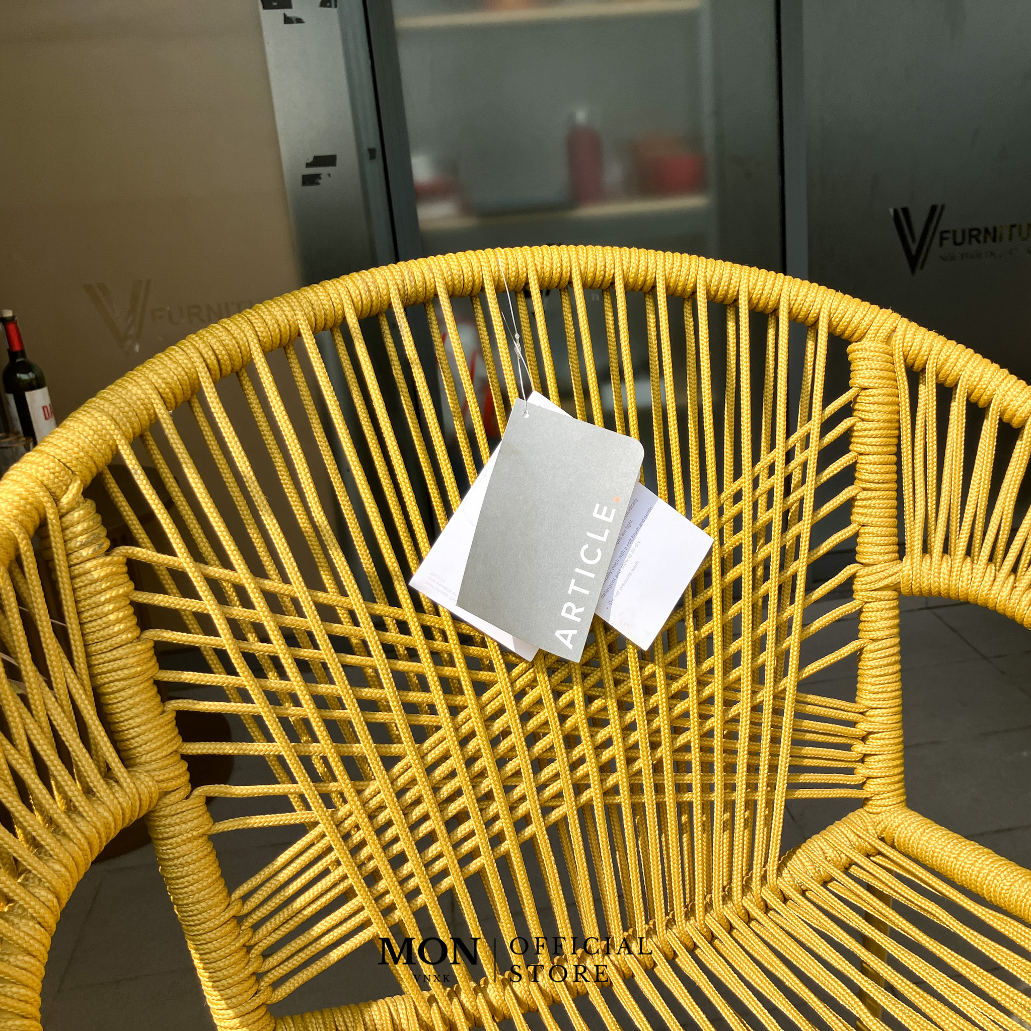 GHẾ BAR THẤP NGOÀI TRỜI ARTICLE KASIKO TURMERIC VÀNG_thumbnail_6