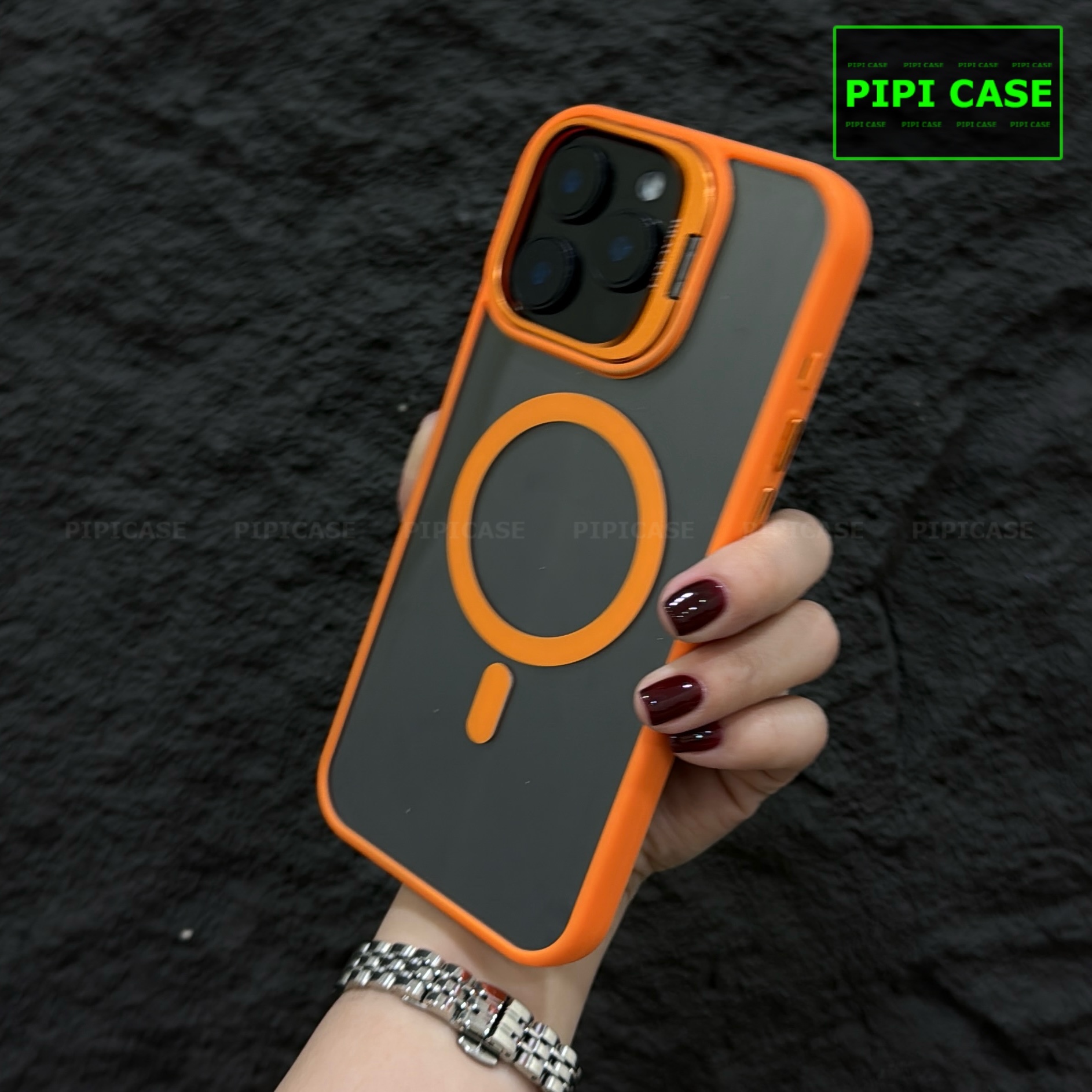 Ốp Lưng iPhone 14 Pro Max - Dansi - Cam_thumbnail_7