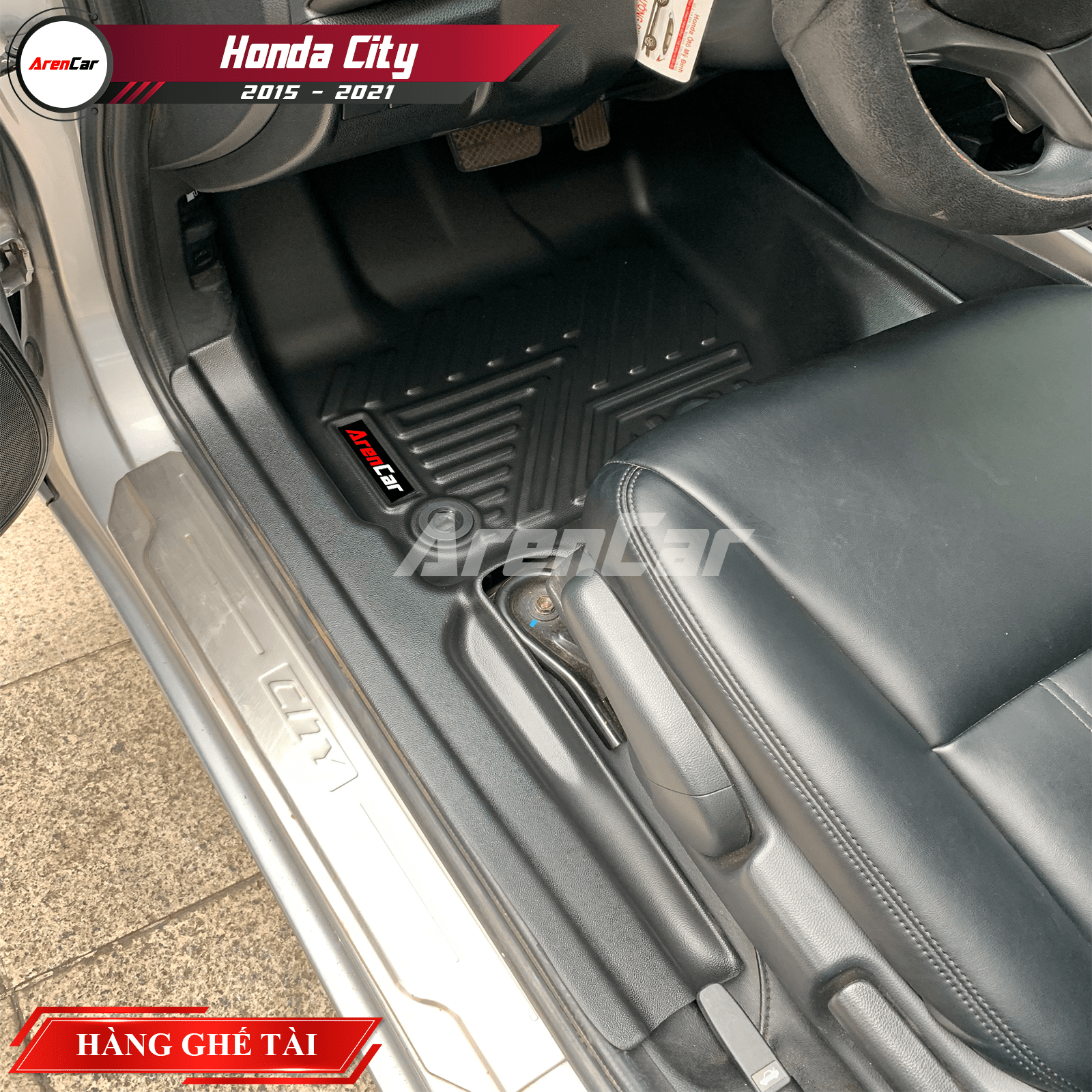 [Aren Car] Thảm Lót Sàn Ô Tô TPE Nhựa Đúc Honda City_thumbnail_15