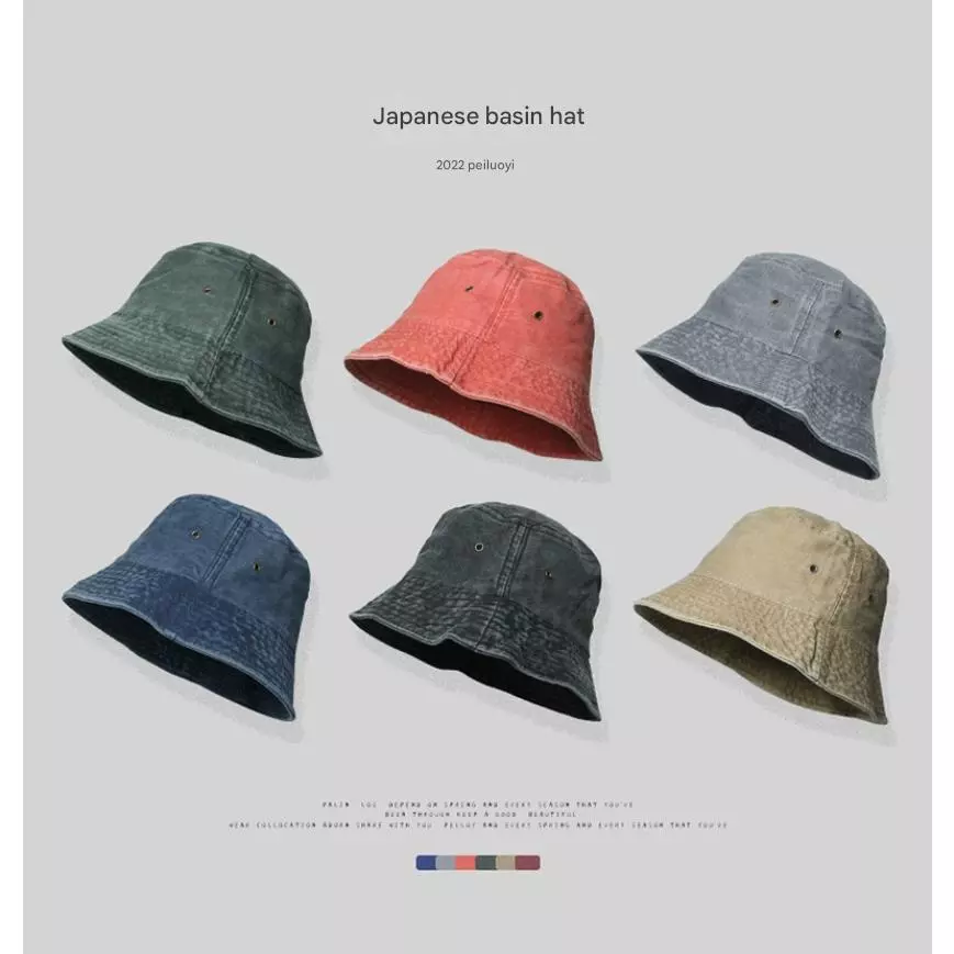 Retro Washed Denim Cap